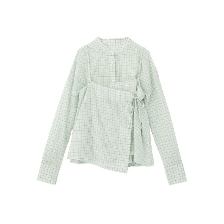 SET2点エプロンライクビスチェ＋シャツ | earth music&ecology  | 詳細画像46 