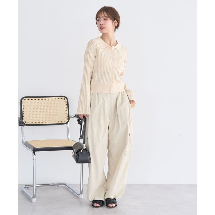 ビットパーツ付きカーゴパンツ | earth music&ecology  | 詳細画像10 