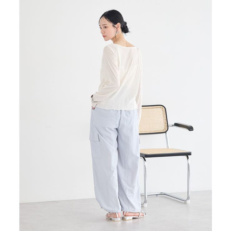 ビットパーツ付きカーゴパンツ | earth music&ecology  | 詳細画像14 