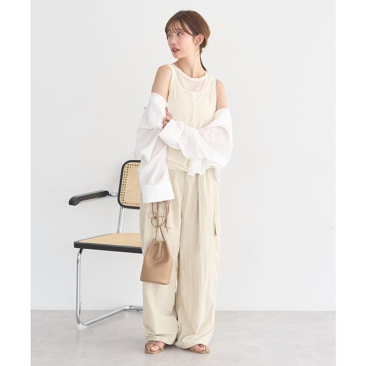 ビットパーツ付きカーゴパンツ | earth music&ecology  | 詳細画像6 