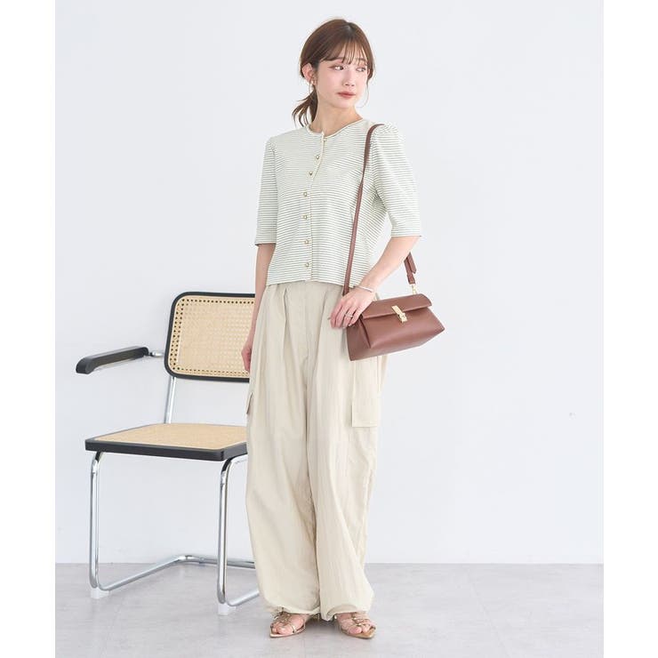 ビットパーツ付きカーゴパンツ | earth music&ecology  | 詳細画像9 