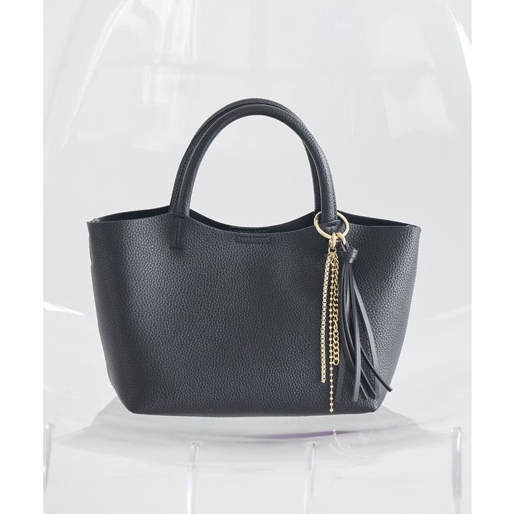 【軽量】チャーム付きミニトートバッグ | earth music&ecology  | 詳細画像2 