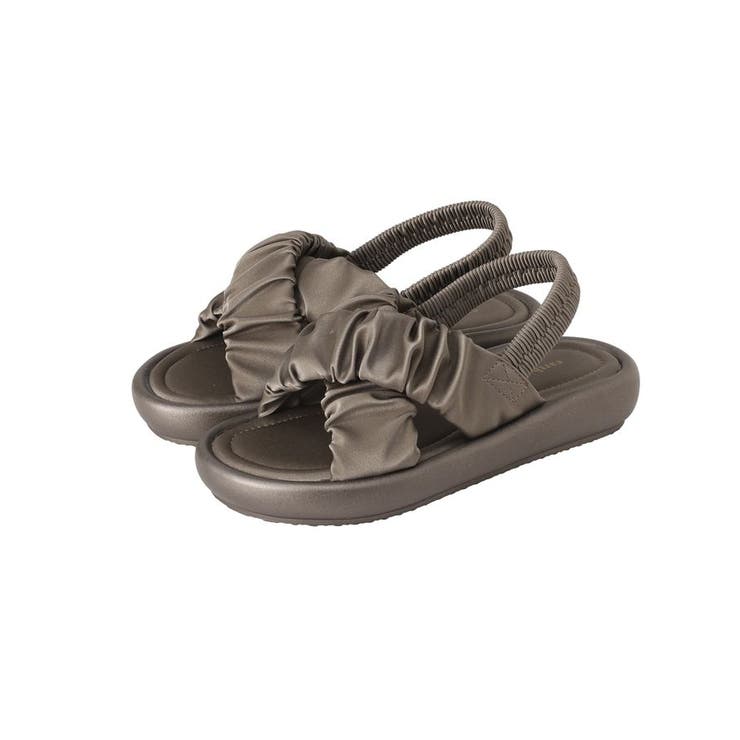 ギャザークロスサンダル | earth music&ecology  | 詳細画像22 