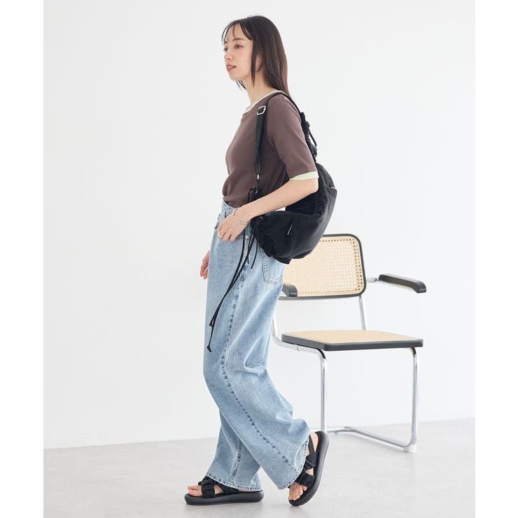 ギャザークロスサンダル | earth music&ecology  | 詳細画像10 