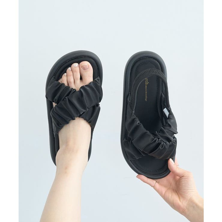 ギャザークロスサンダル | earth music&ecology  | 詳細画像3 