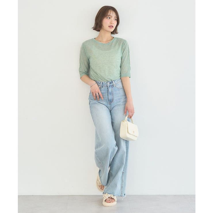 ギャザークロスサンダル | earth music&ecology  | 詳細画像7 