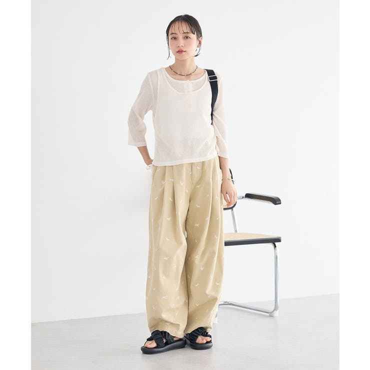 ギャザークロスサンダル | earth music&ecology  | 詳細画像9 