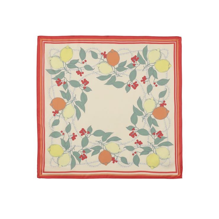 【接触冷感】UV対策フルーツ柄スカーフ | earth music&ecology  | 詳細画像8 