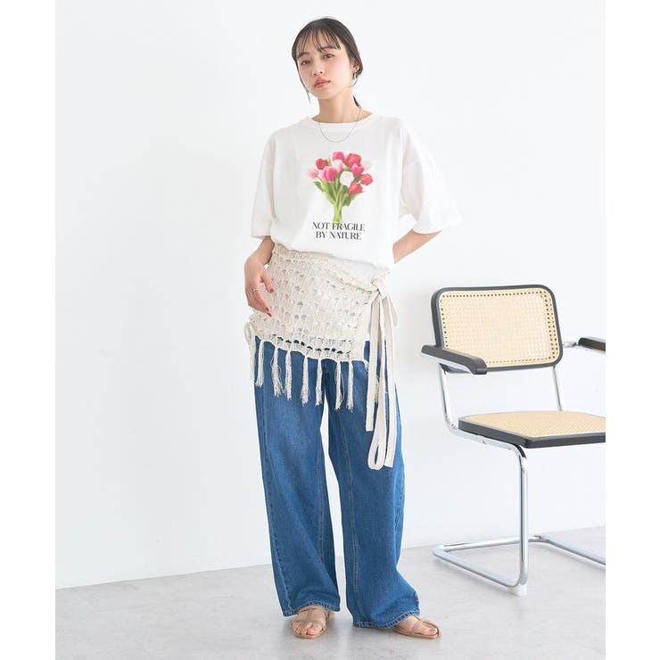 【接触冷感】アソートプリントTシャツ | earth music&ecology  | 詳細画像18 