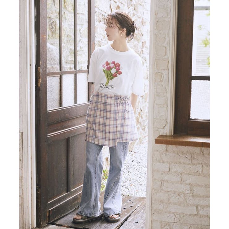 【接触冷感】アソートプリントTシャツ | earth music&ecology  | 詳細画像23 