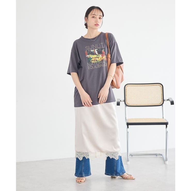 【接触冷感】アソートプリントTシャツ | earth music&ecology  | 詳細画像6 