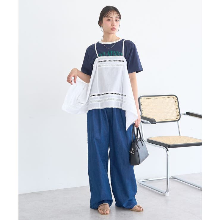 【接触冷感】アソートリンガーTシャツ | earth music&ecology  | 詳細画像14 