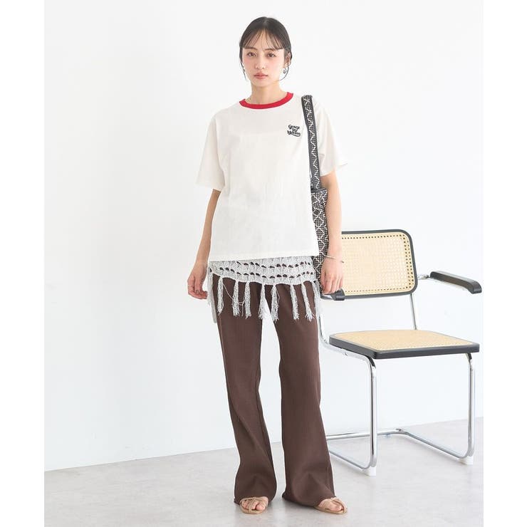 【接触冷感】アソートリンガーTシャツ | earth music&ecology  | 詳細画像3 