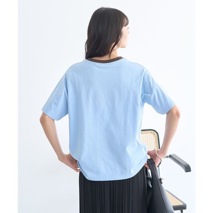 【接触冷感】アソートリンガーTシャツ | earth music&ecology  | 詳細画像8 