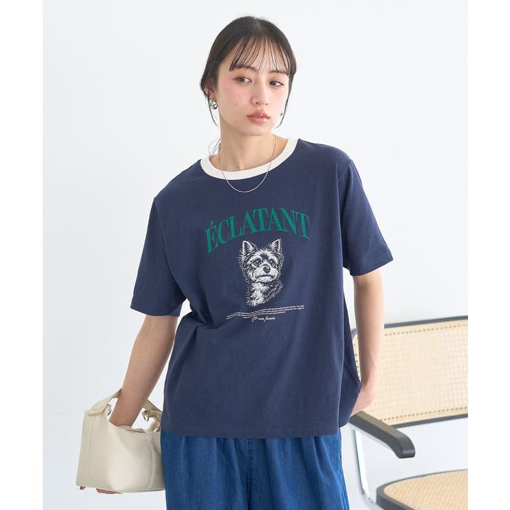 【接触冷感】アソートリンガーTシャツ | earth music&ecology  | 詳細画像17 