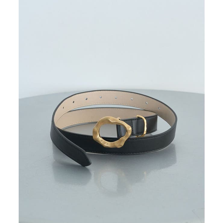 ブラック | ニュアンスバックルベルト | earth music&ecology 