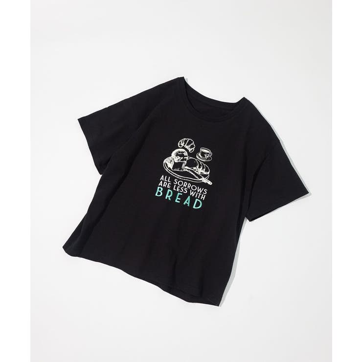 刺繍Tシャツ | earth music&ecology  | 詳細画像3 