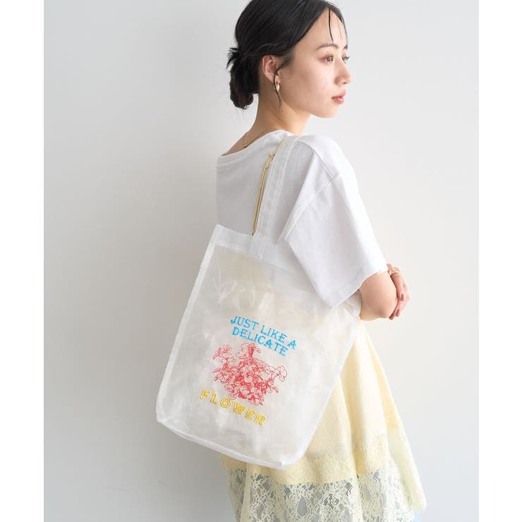 刺繍シアートートバッグ | earth music&ecology  | 詳細画像3 