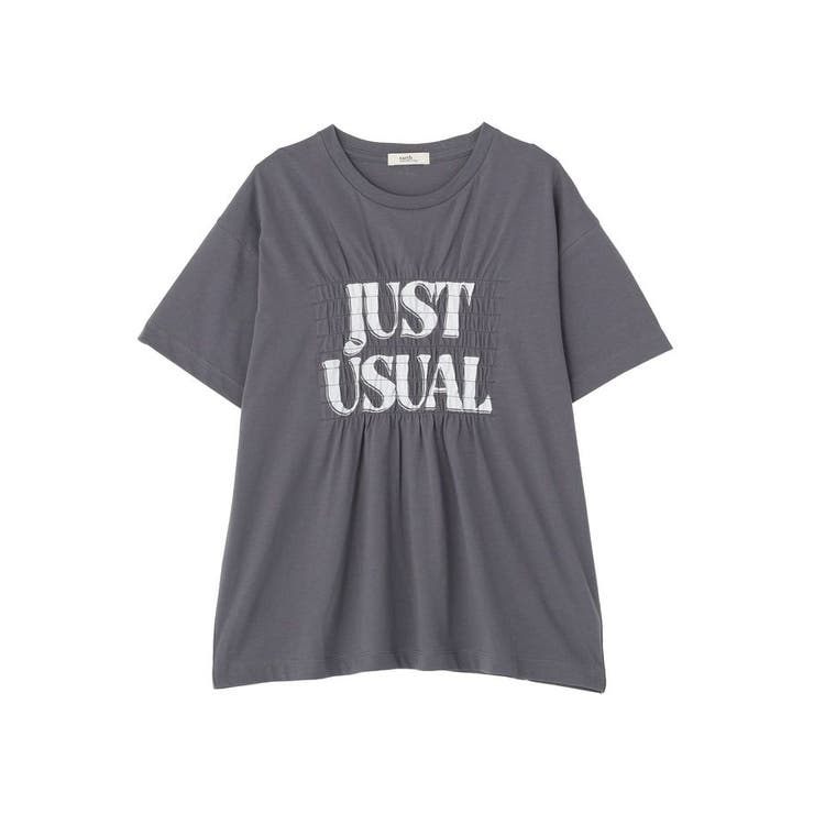 シャーリングロゴTシャツ | earth music&ecology  | 詳細画像28 