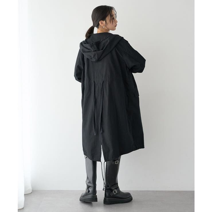 ロングモッズコート[品番：EMEW0054356]｜earth music&ecology