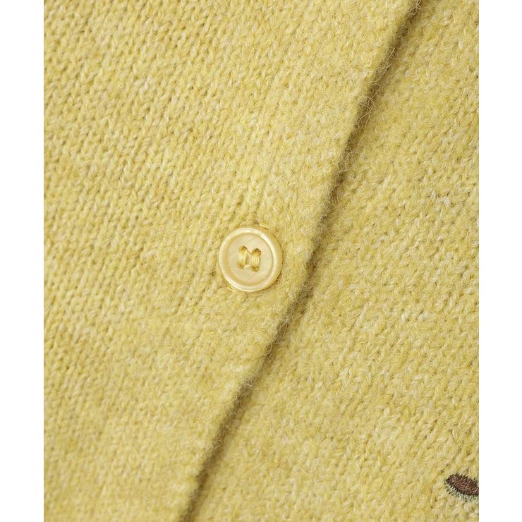 フラワー刺繍クルーネックカーディガン | earth music&ecology  | 詳細画像32 
