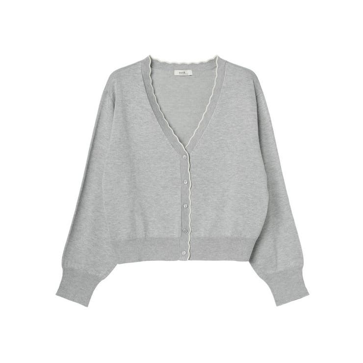 ちびスカラップカーディガン[品番：EMEW0043163]｜earth music&ecology