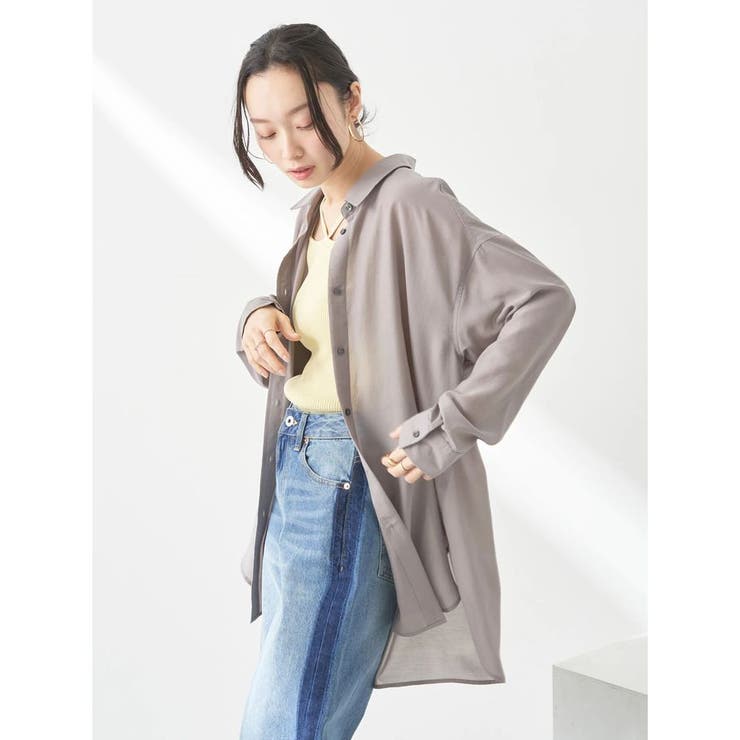 シアーシャツ | earth music&ecology  | 詳細画像4