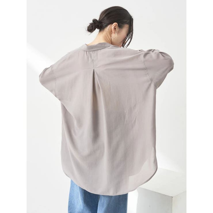 シアーシャツ | earth music&ecology  | 詳細画像5