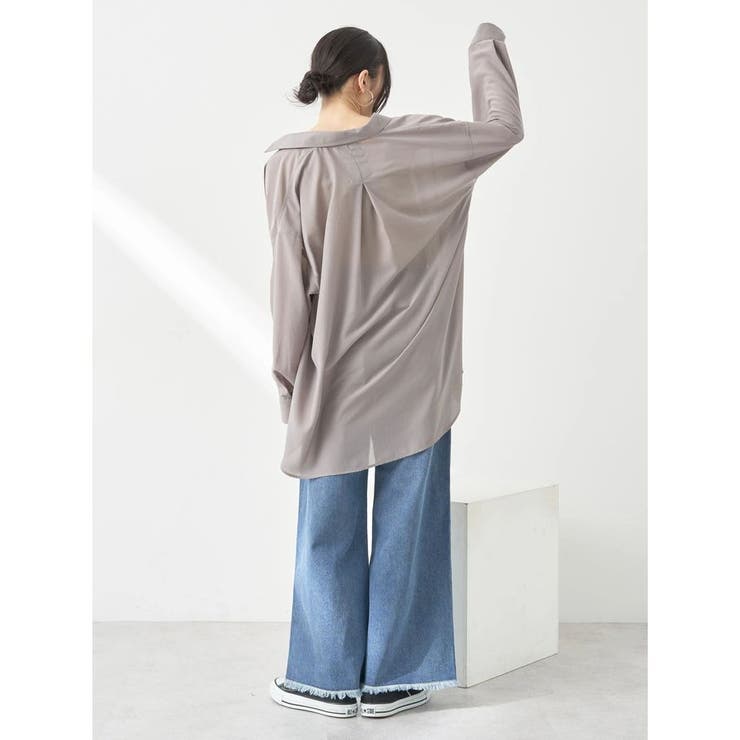 シアーシャツ | earth music&ecology  | 詳細画像9