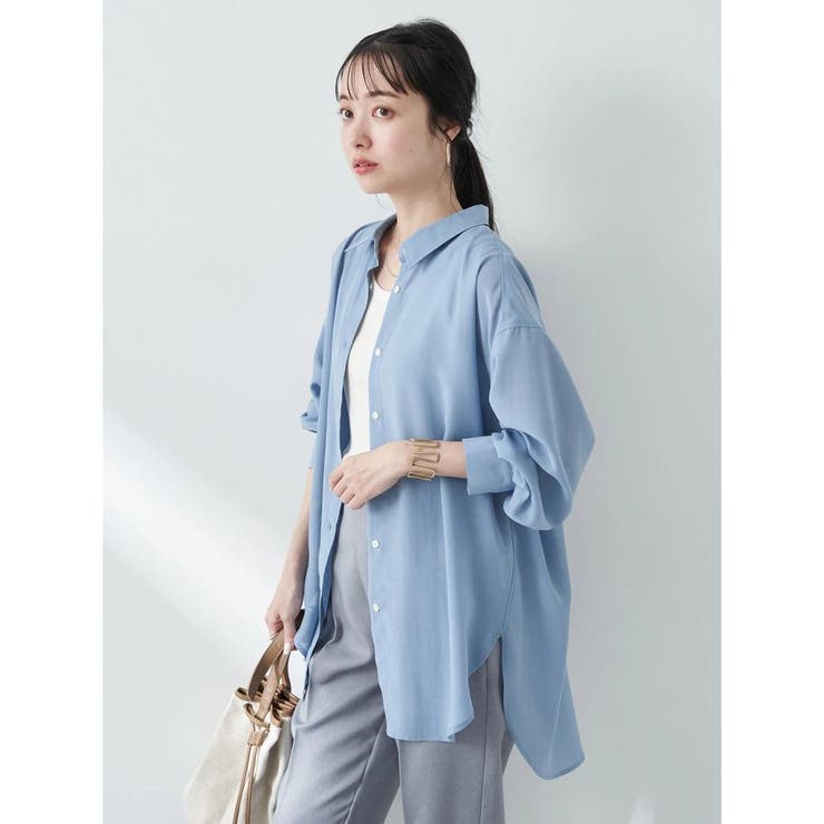 シアーシャツ | earth music&ecology  | 詳細画像18