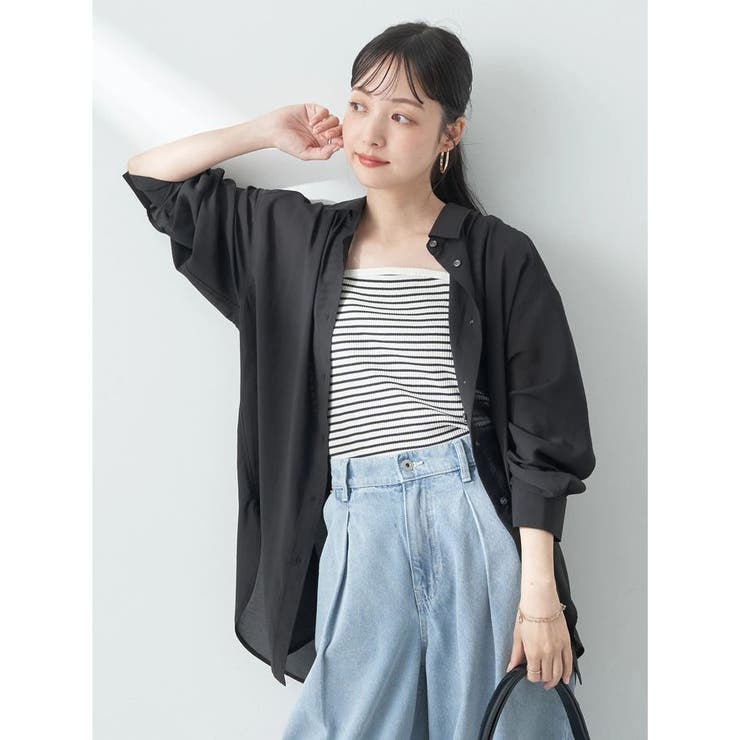 シアーシャツ | earth music&ecology  | 詳細画像25