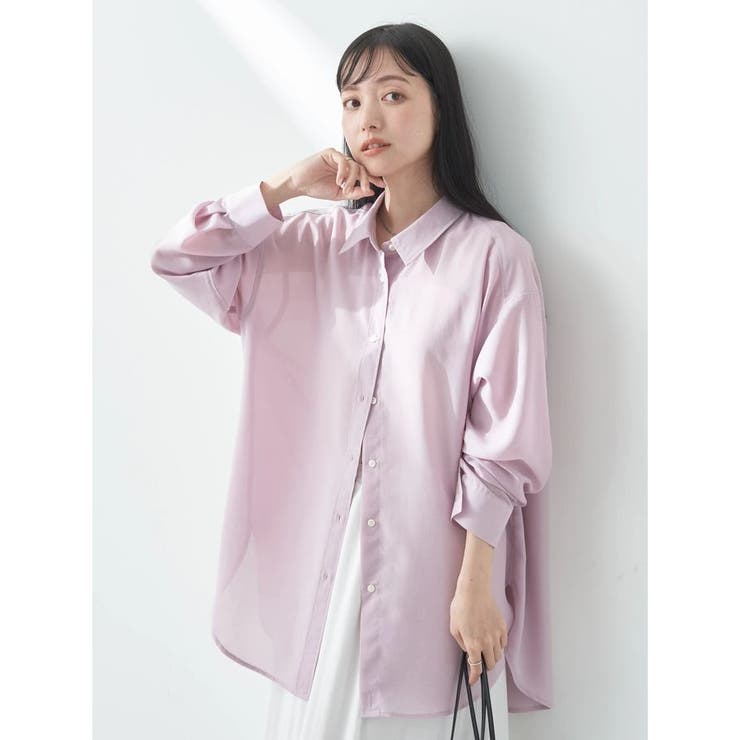 ピンク | シアーシャツ | earth music&ecology