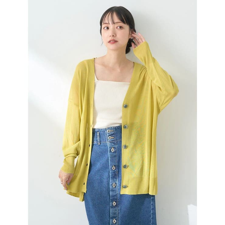ENOF（イナフ）の「sheer cardigan（カーディガン/ボレロ）」 - WEAR