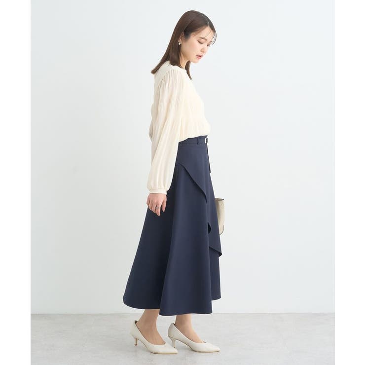 ◎新品◎note et silence マジョリカプリーツ前開きブラウス note et silence - caph マジョリカプリーツ 前開きブラウスの通販 by