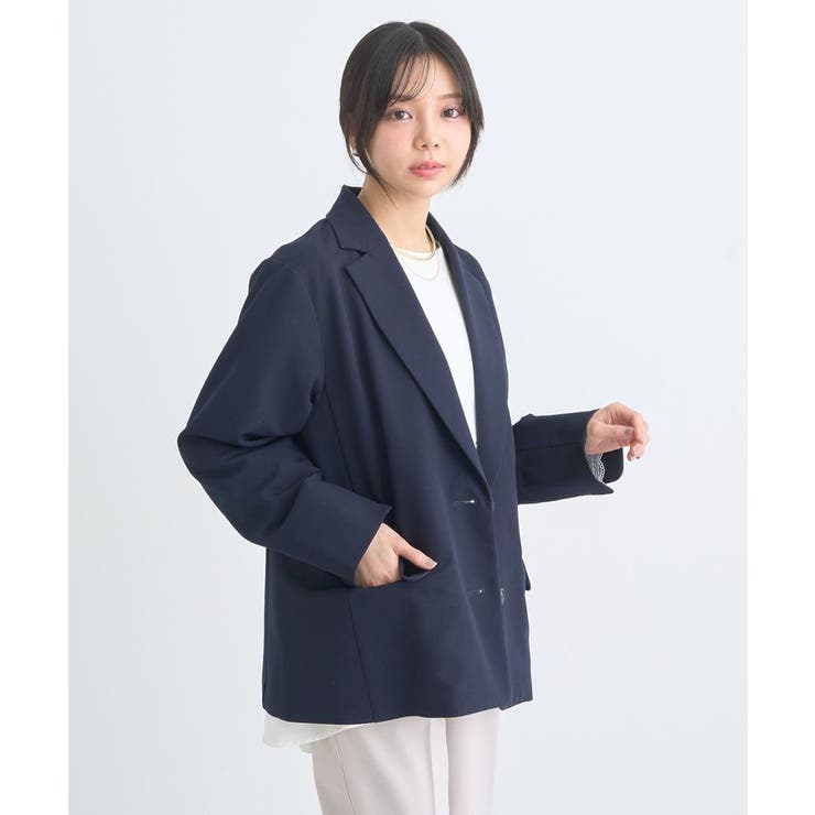 魅力的な価格 シングルテーラードジャケット[品番：EMEW0046396]｜earth ジャケット・アウター