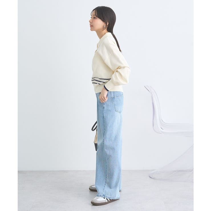 パールボタンニットプルオーバー | earth music&ecology  | 詳細画像14 