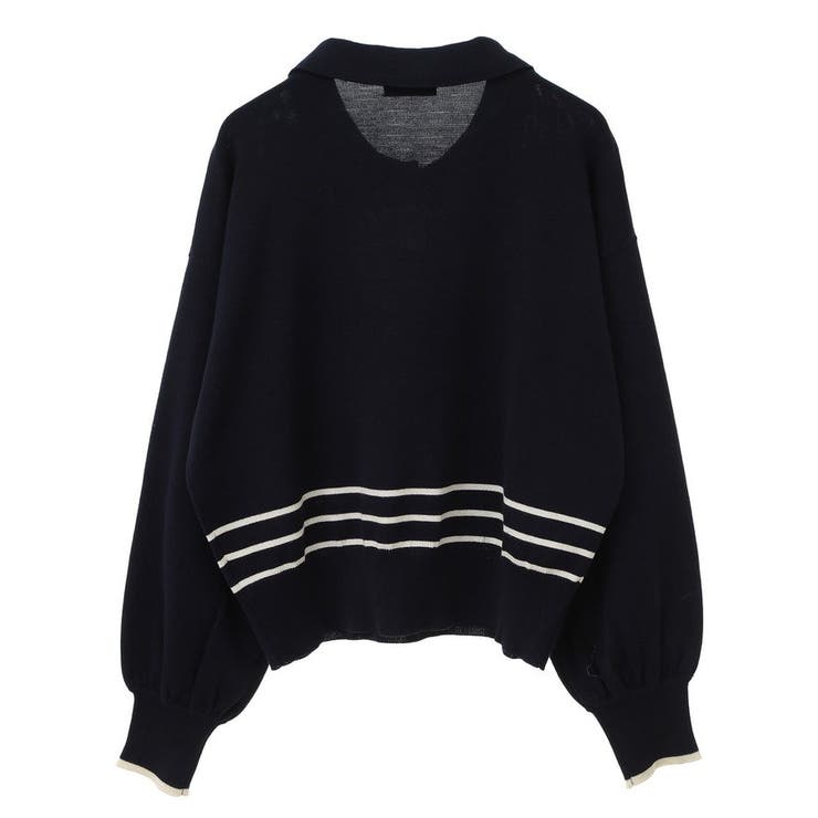 パールボタンニットプルオーバー | earth music&ecology  | 詳細画像19 