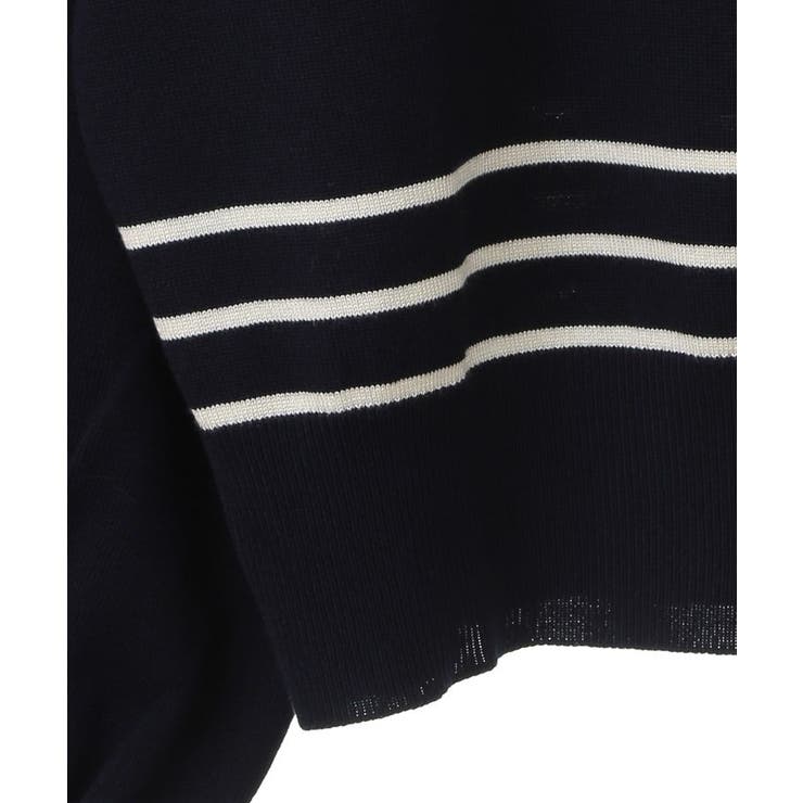 パールボタンニットプルオーバー | earth music&ecology  | 詳細画像22 