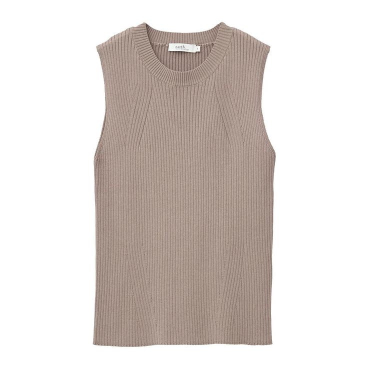 ランダムリブノースリーブニット | earth music&ecology  | 詳細画像49 