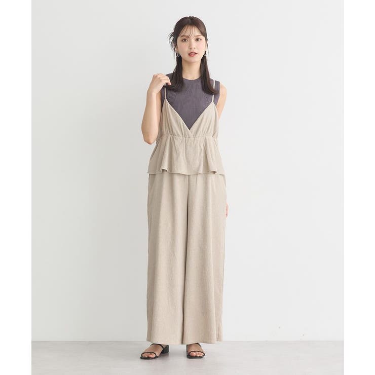 ランダムリブノースリーブニット | earth music&ecology  | 詳細画像33 