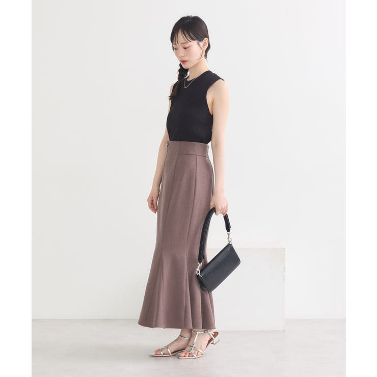 ランダムリブノースリーブニット | earth music&ecology  | 詳細画像37 