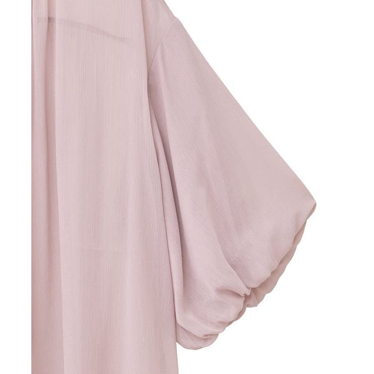 バルーンスリーブシアーシャツ | earth music&ecology  | 詳細画像20 