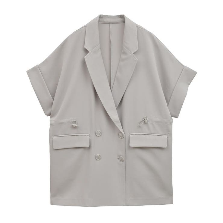 半袖サイドドロストジャケット | earth music&ecology  | 詳細画像42 