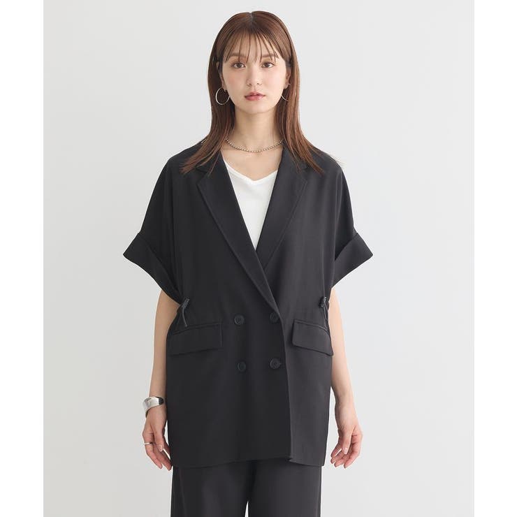 半袖サイドドロストジャケット | earth music&ecology  | 詳細画像27 