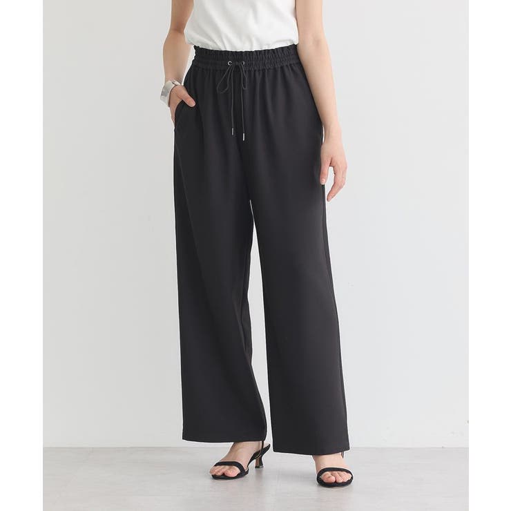 リラックスワイドパンツ | earth music&ecology  | 詳細画像2 