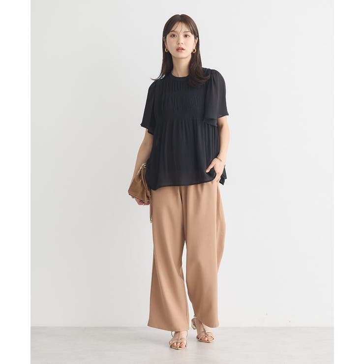 リラックスワイドパンツ | earth music&ecology  | 詳細画像12 