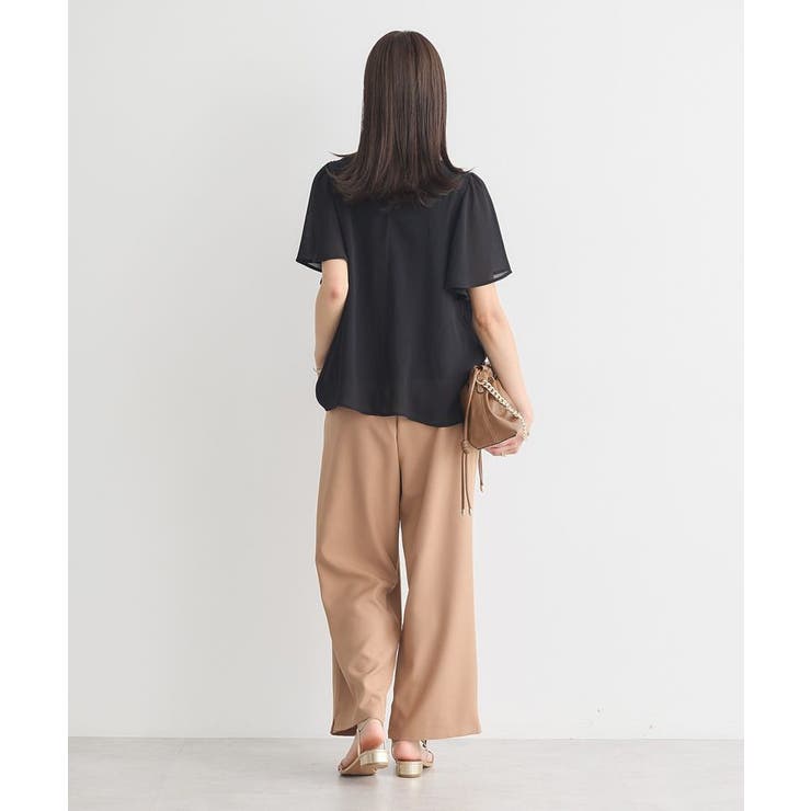 リラックスワイドパンツ | earth music&ecology  | 詳細画像14 