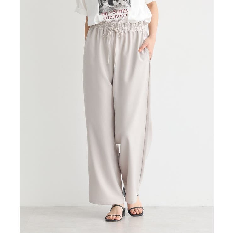 リラックスワイドパンツ | earth music&ecology  | 詳細画像30 