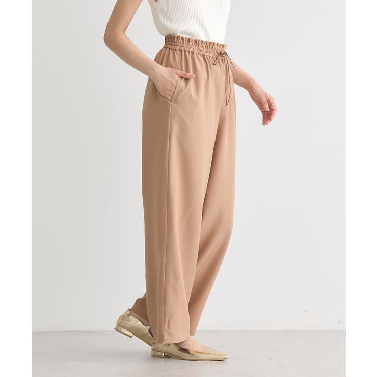 リラックスワイドパンツ | earth music&ecology  | 詳細画像6 