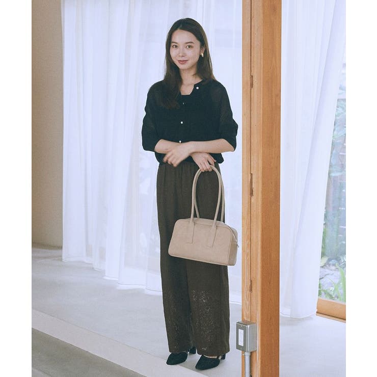 レースイージーパンツ | earth music&ecology  | 詳細画像13 